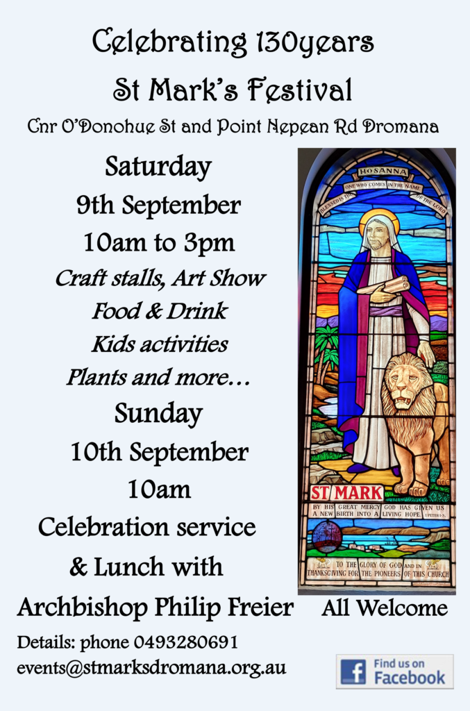 St Mark’s Festival 2023 St Marks Dromana