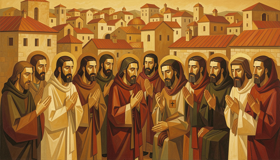To receive the Holy Spirit…